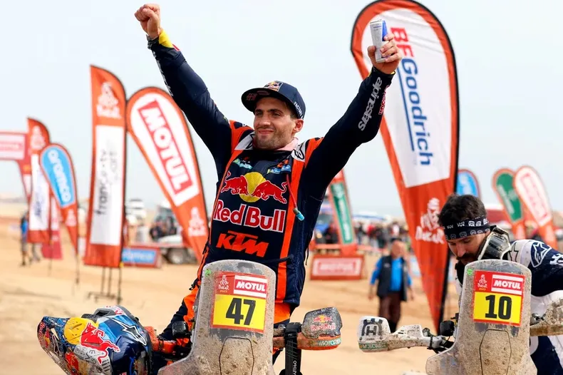 Kevin Benavides se consagró campeón del Rally Dakar en&nbsp;motos