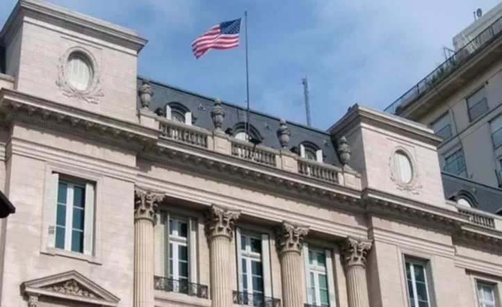 Activaron el protocolo antiterrorismo en la Embajada de Estados Unidos en Buenos Aires