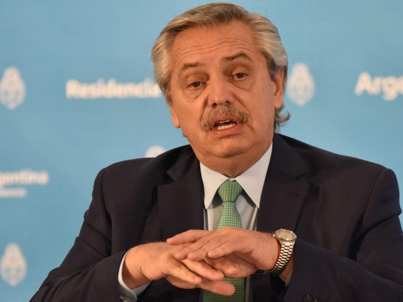 Alberto reaccionó al paro y defendió su gestión: “A mi gobierno jamás le hicieron un paro&nbsp;general”