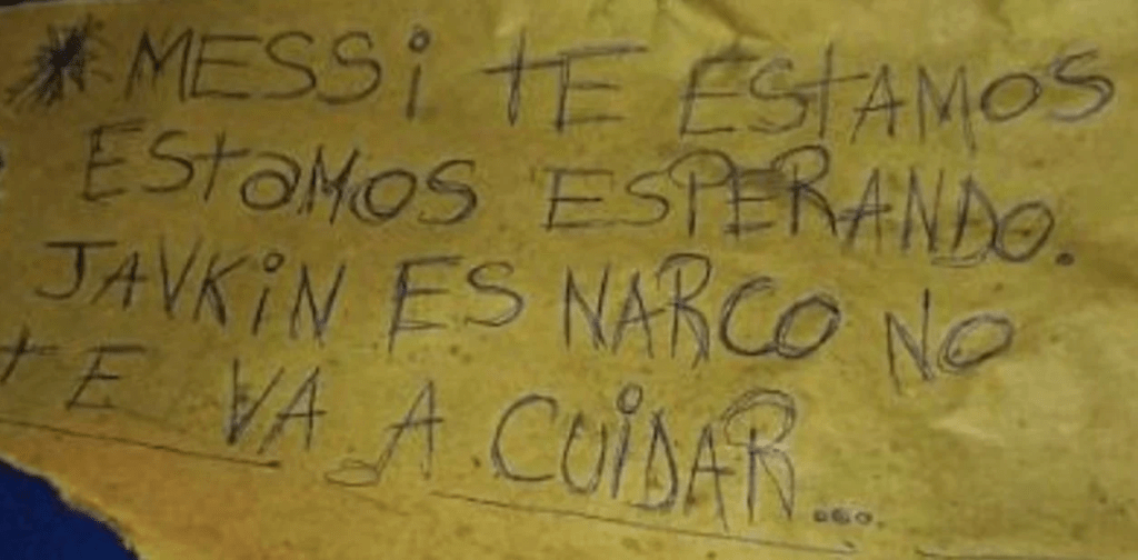 “Messi te estamos esperando”: balearon un supermercado de la familia de Roccuzzo y dejaron un mensaje&nbsp;mafioso