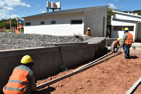 Avance del 50% en las obras de la primera etapa del dique Cabra&nbsp;Corral