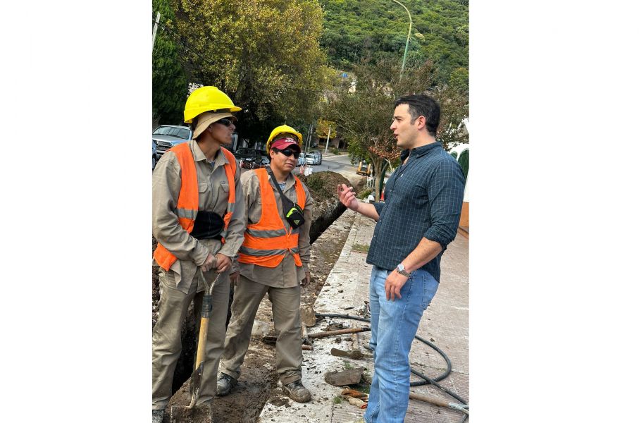Nacho Jarsún impulsa la renovación de redes de agua: Avanzan las obras para mejorar el abastecimiento en&nbsp;Salta