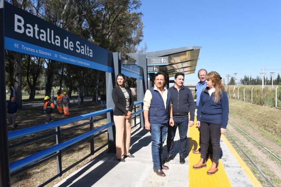 Avanza el plan de obras para la reactivación en Salta de los trenes urbanos y de&nbsp;carga
