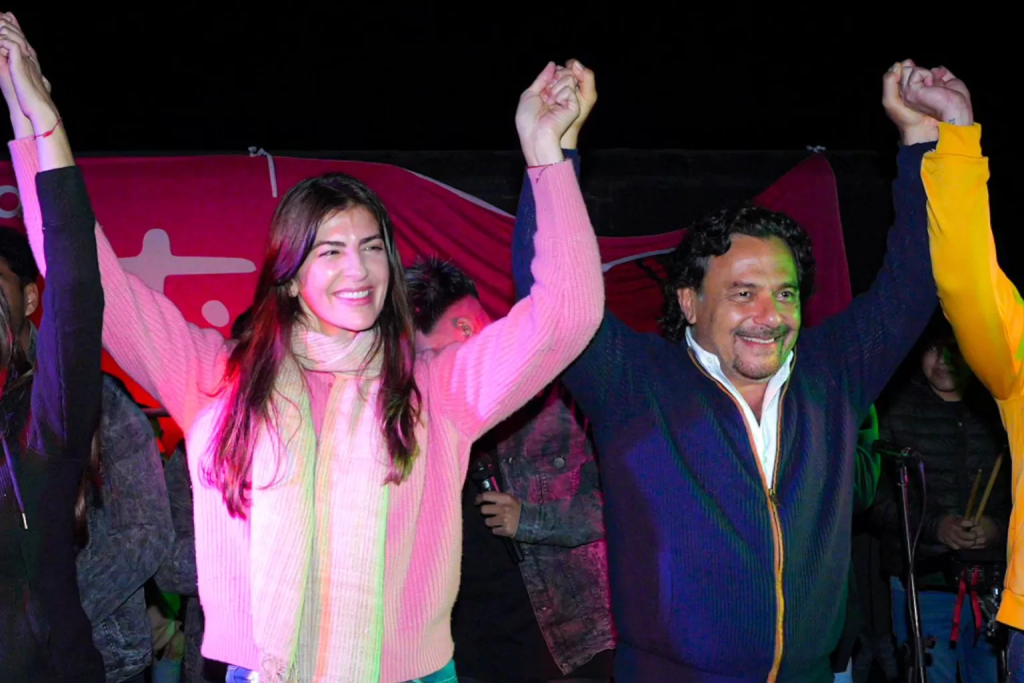 Bettina Romero y Gustavo Sáenz participan en feria de emprendedores en la zona&nbsp;norte