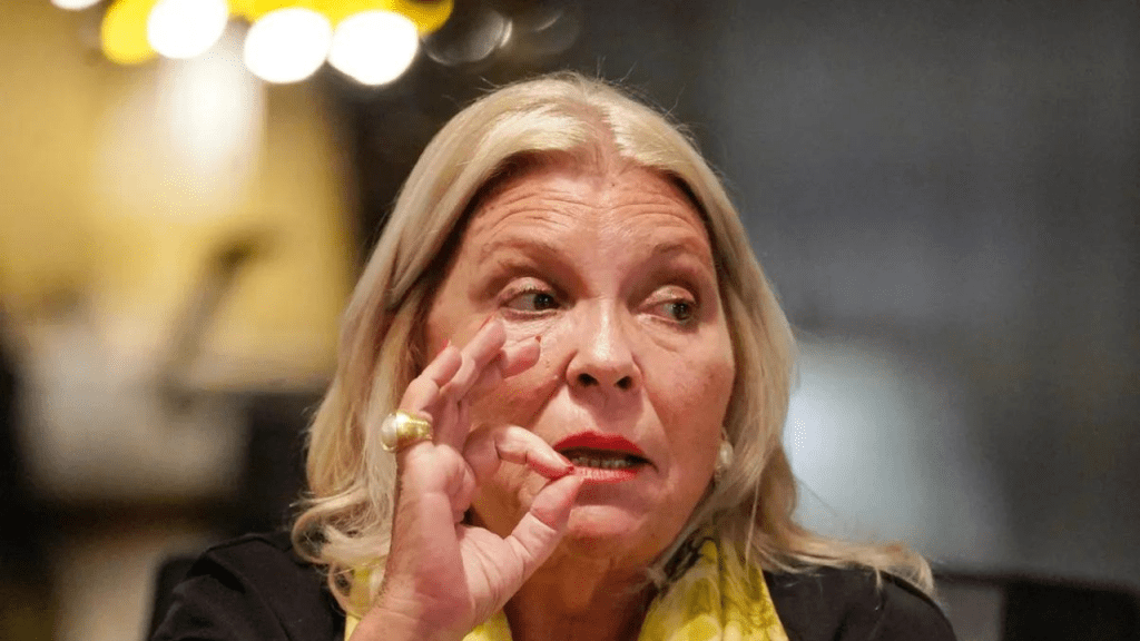 Carrió critica los planes de Macri y advierte sobre un gobierno represivo y un ajuste&nbsp;brutal