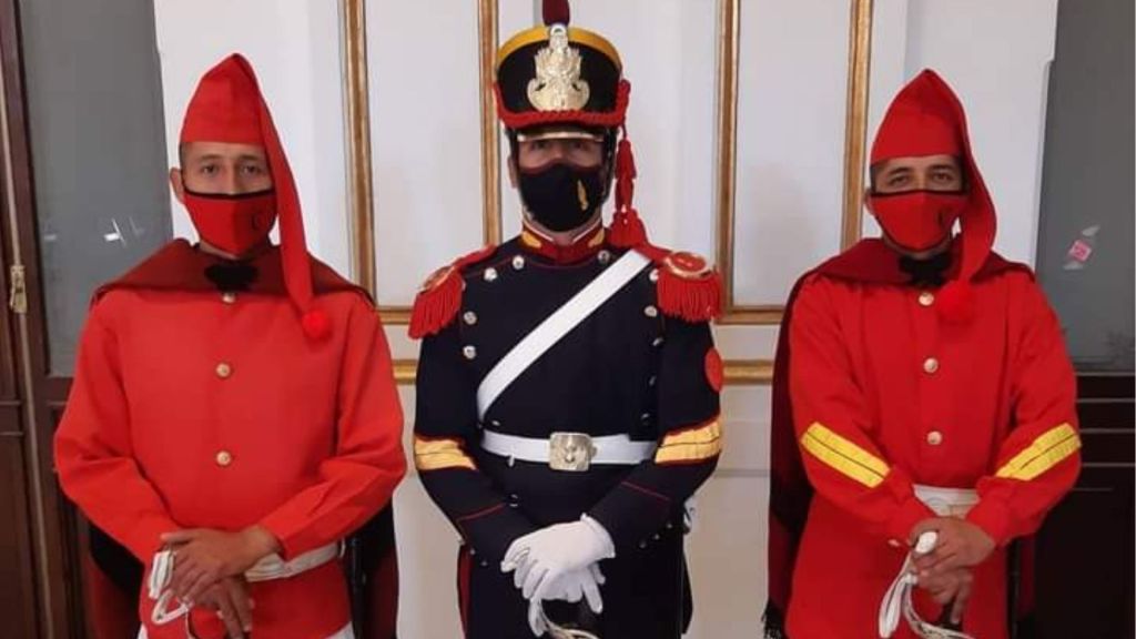 Infernales de Güemes: Custodios honorarios del Presidente en el aniversario del paso a la inmortalidad de Martín Miguel&nbsp;Güemes