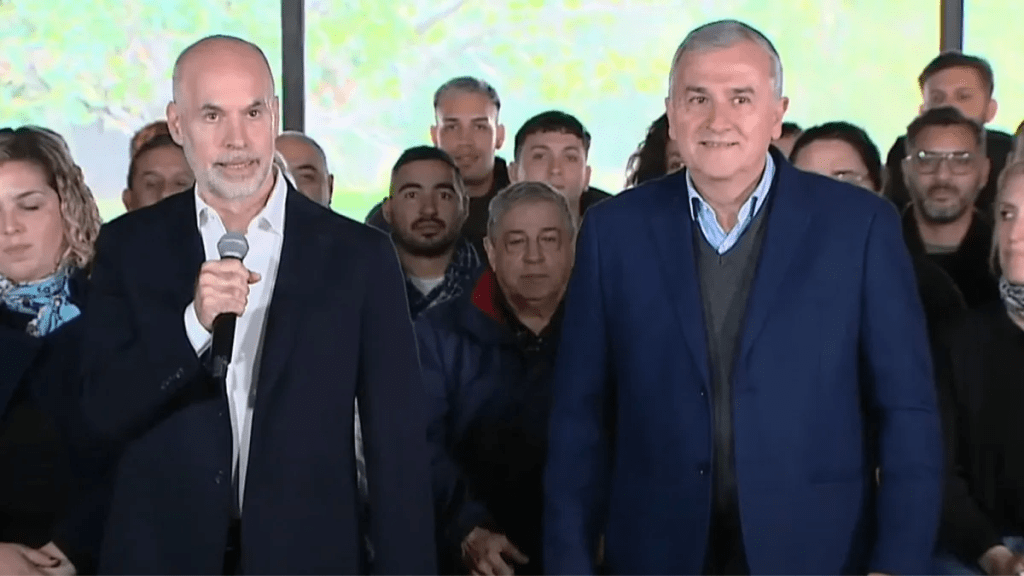 Larreta presenta a Gerardo Morales como su compañero de fórmula: “No le tiembla el&nbsp;pulso”