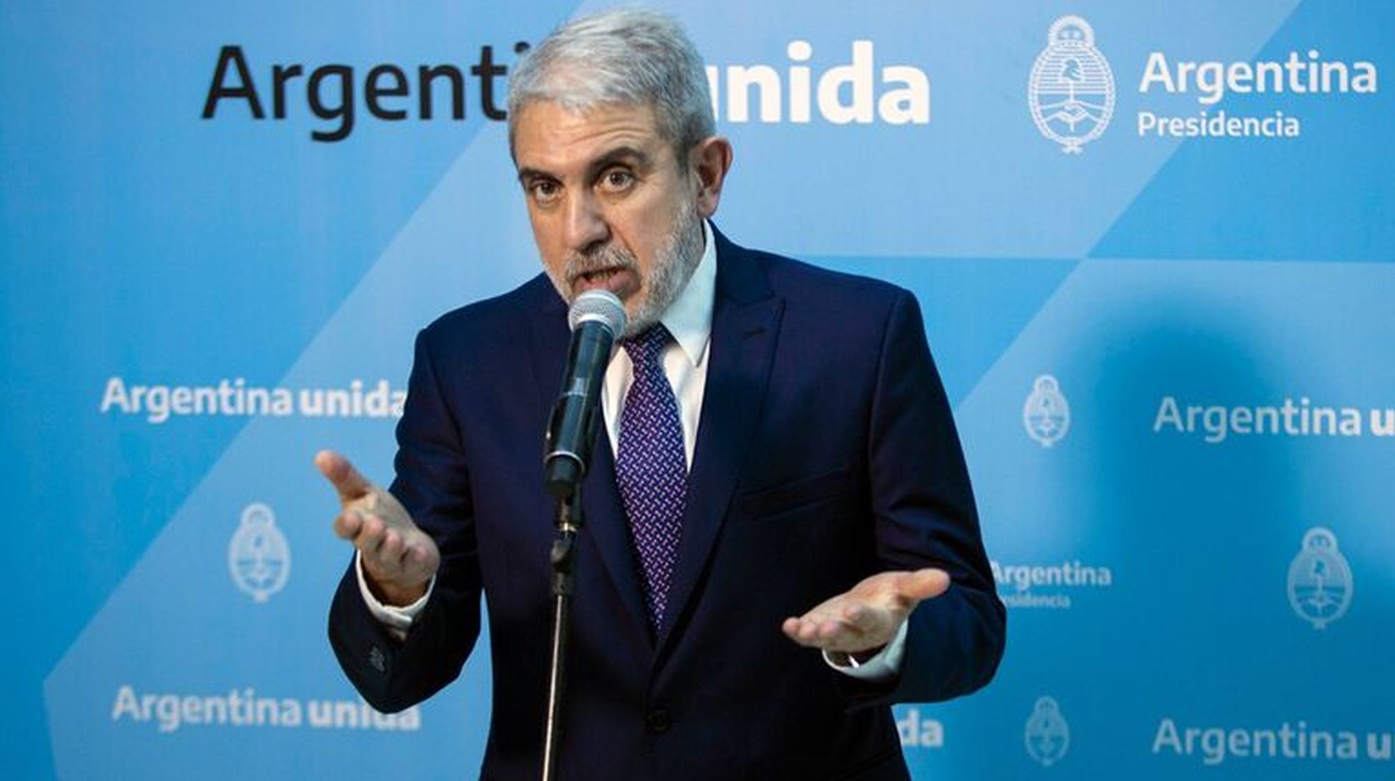 Aníbal Fernández: «Los saqueos no son espontáneos, existe una vocación de generar conflicto»