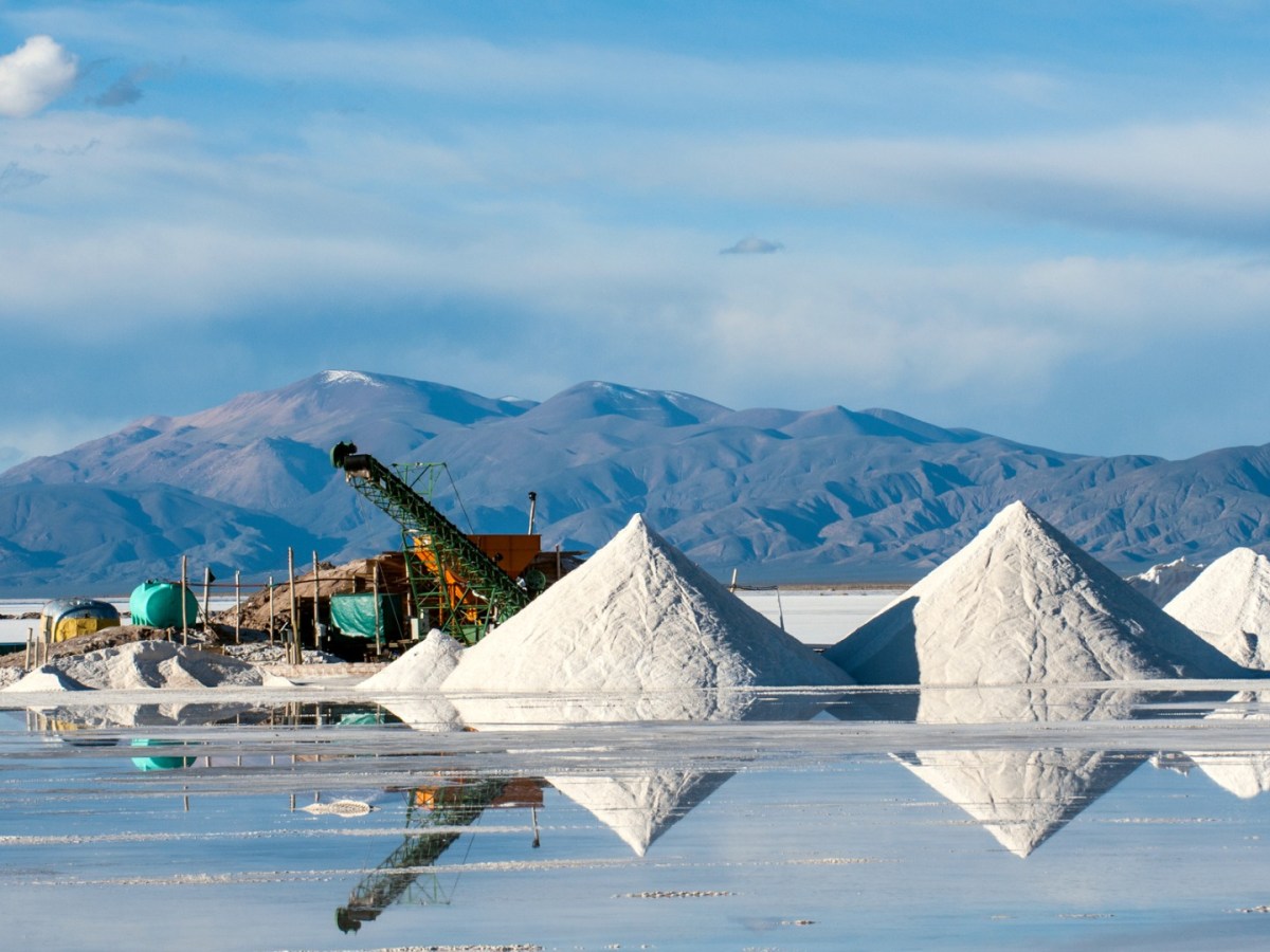 Primera exportación de litio desde el proyecto Mariana en&nbsp;Salta