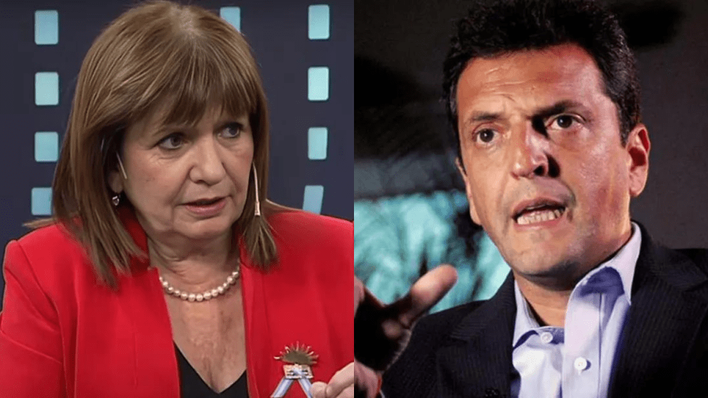 Patricia Bullrich responde a Massa: «Si quiere a los vivos en cana, se puede meter preso él y&nbsp;Cristina»