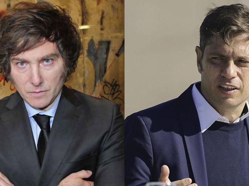 Encuesta nacional mostró amplia ventaja de Milei sobre Kicillof en la mayoría de las&nbsp;provincias