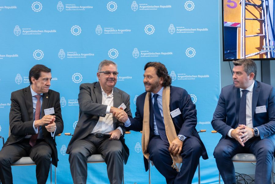 Sáenz en Berlín: “Salta es un destino preferencial en materia de inversiones de litio y&nbsp;cobre”