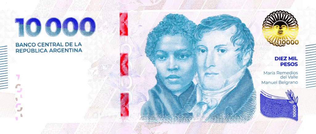 ¡En circulación! El Banco Central presenta el nuevo billete de&nbsp;$10.000
