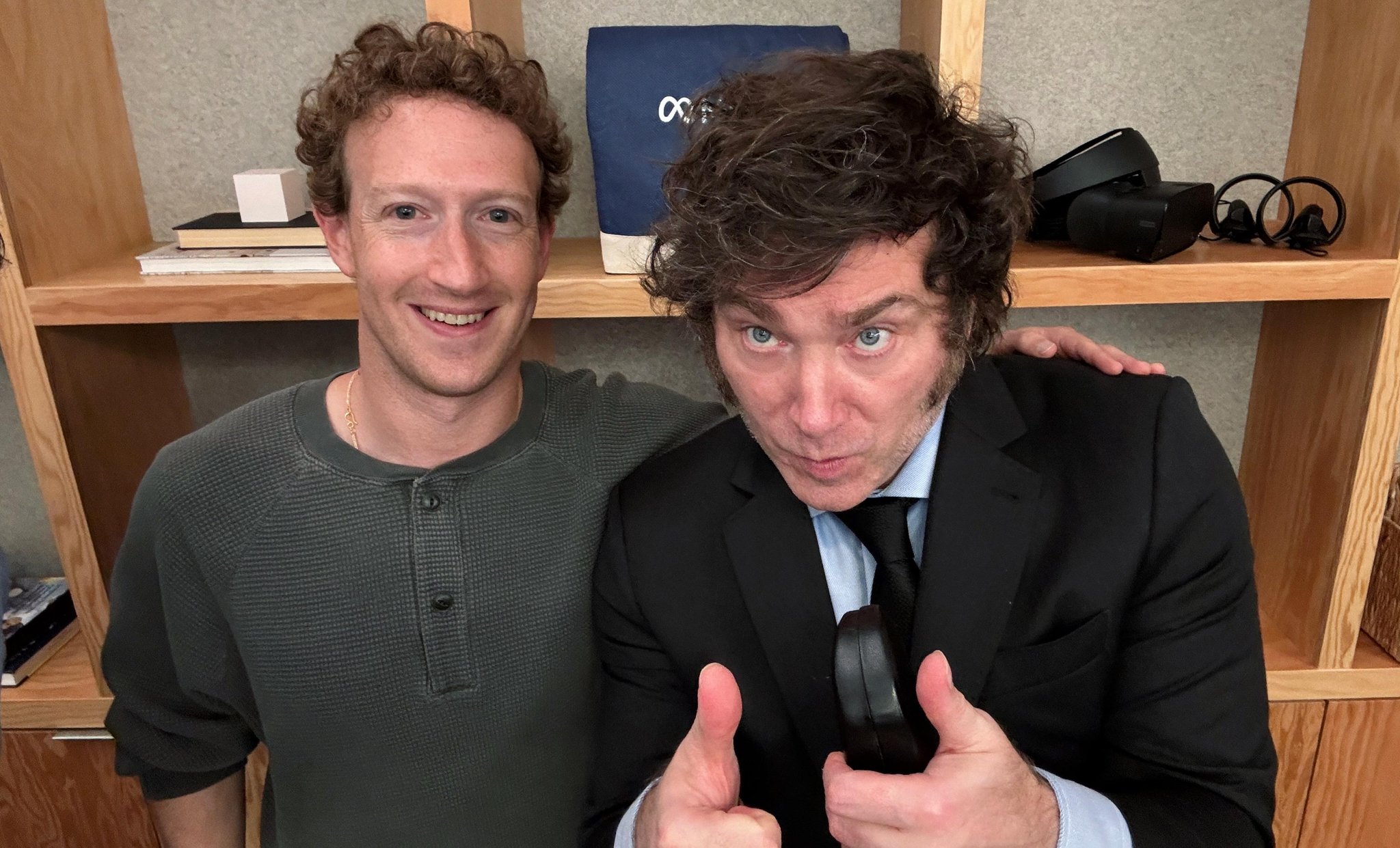 Milei se reúne con Zuckerberg: Impulso a la Argentina como centro de inteligencia artificial