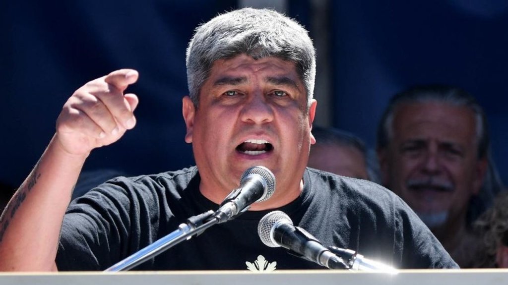 Pablo Moyano: «El paro general será&nbsp;contundente»