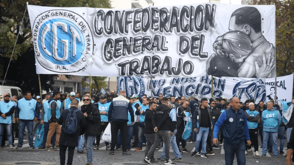 La CGT marcha hoy a Plaza de Mayo contra la reforma laboral impulsada por el&nbsp;Gobierno
