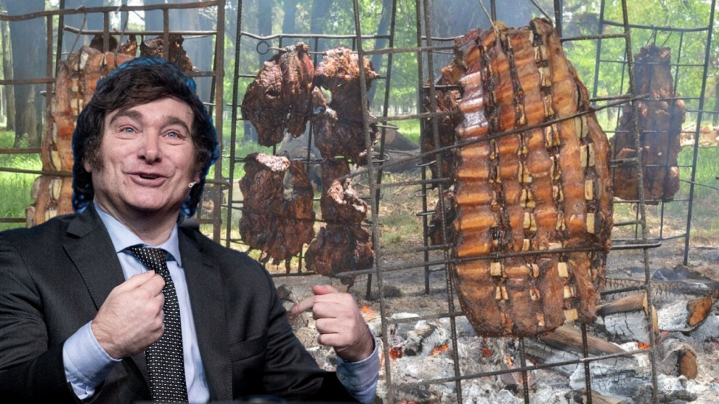 Javier Milei agradece a legisladores con un asado tras el veto a la reforma&nbsp;jubilatoria