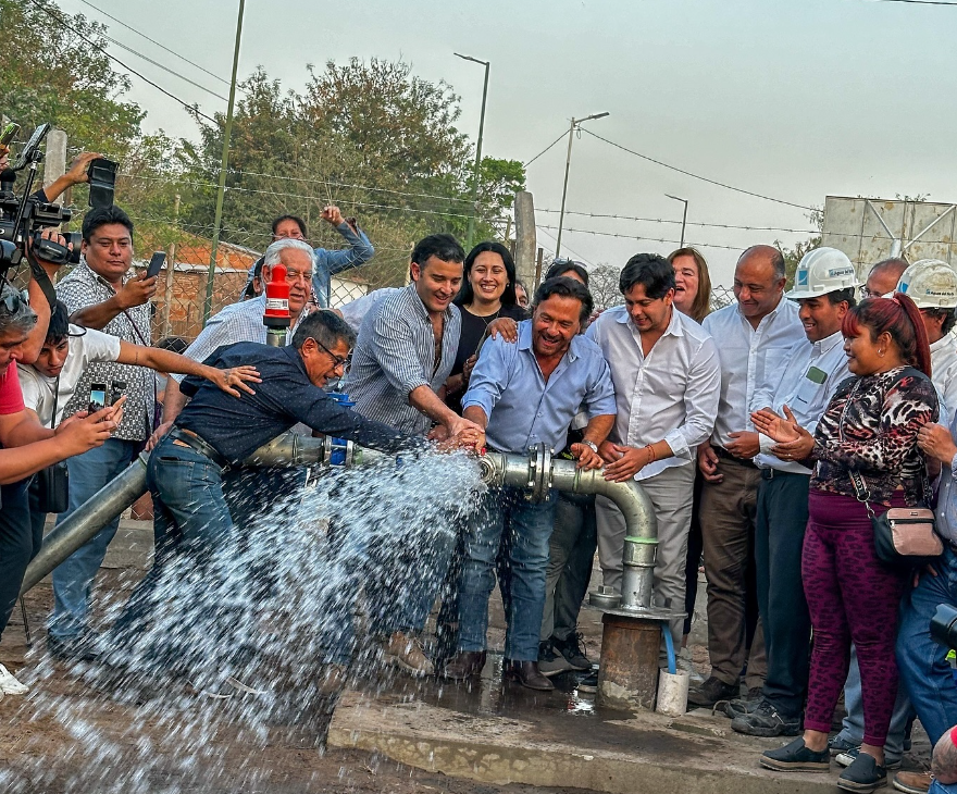 Inversión récord para solucionar el histórico déficit de agua: San Martin, Mosconi y Tartagal en&nbsp;auge