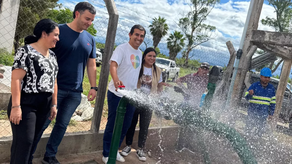 Nacho Jarsún Inaugura Nuevos Pozos de Agua Potable en Colonia Santa&nbsp;Rosa