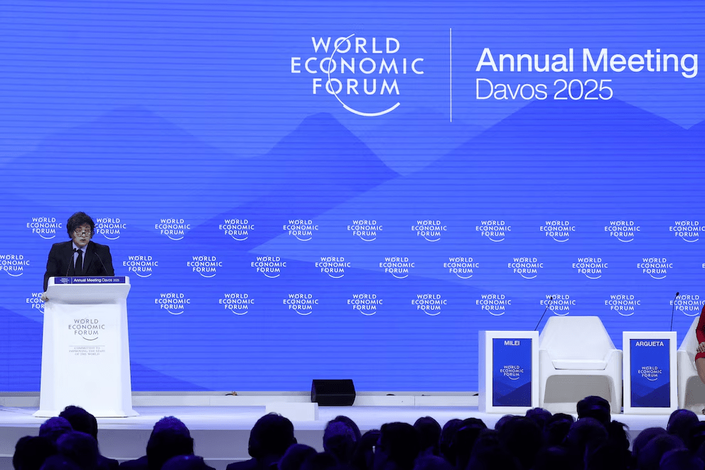 Milei en Davos: Argentina como “ejemplo mundial” y su batalla contra la ideología&nbsp;woke