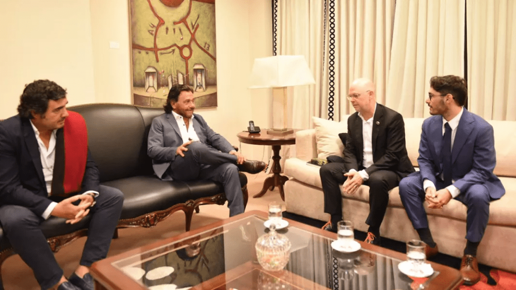 Nuevo inversor en litio desembarca en Salta: Sáenz recibió al CEO de Marhen&nbsp;Lithium