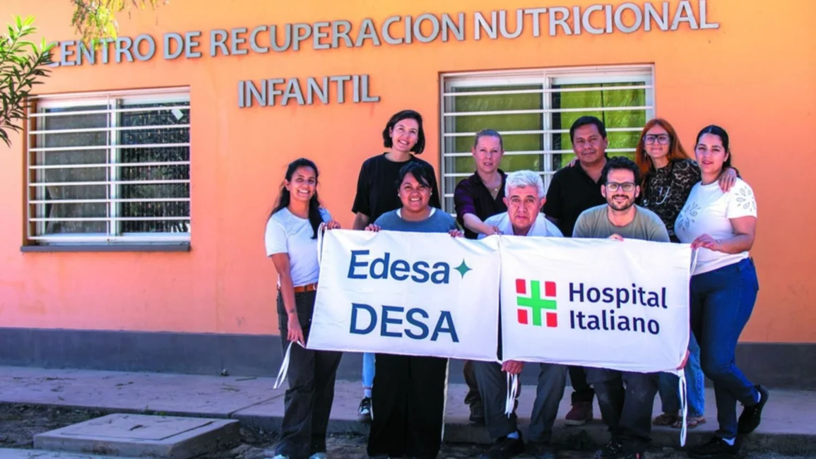 EDESA refuerza su compromiso sociosanitario junto al Hospital Italiano en Santa Victoria Este