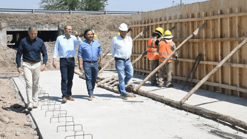 Sáenz supervisó los avances de la Autopista del Valle de Lerma, la obra vial más importante de las últimas décadas en&nbsp;Salta