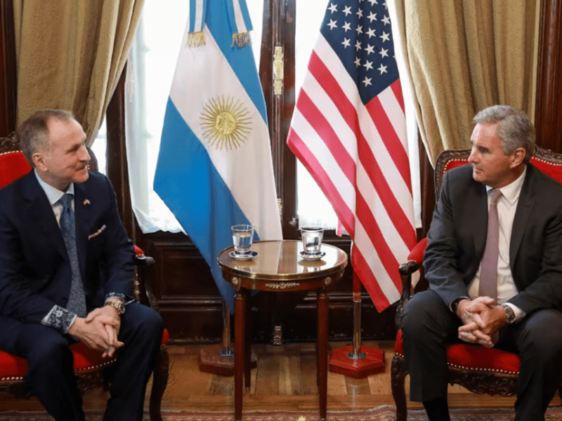 Quirno ratificó la postura del Gobierno: sin neutralidad ante el conflicto en Medio&nbsp;Oriente