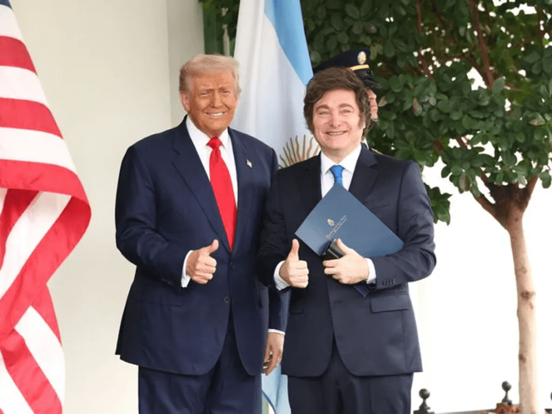 Milei refuerza la alianza con Estados Unidos, critica a Maduro y califica a Trump como “ejemplo de&nbsp;coraje”