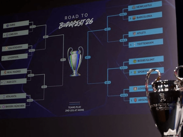 Champions 2026: definidos los octavos con duelos de alto&nbsp;voltaje