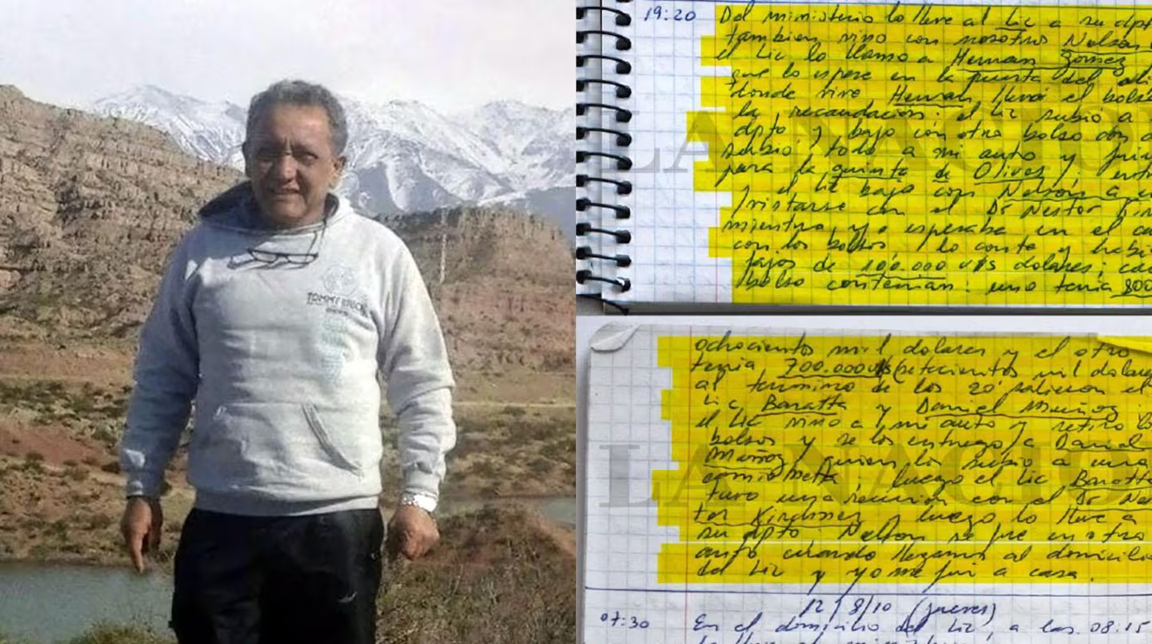 Causa Cuadernos: indagan a Oscar Centeno y otros imputados clave