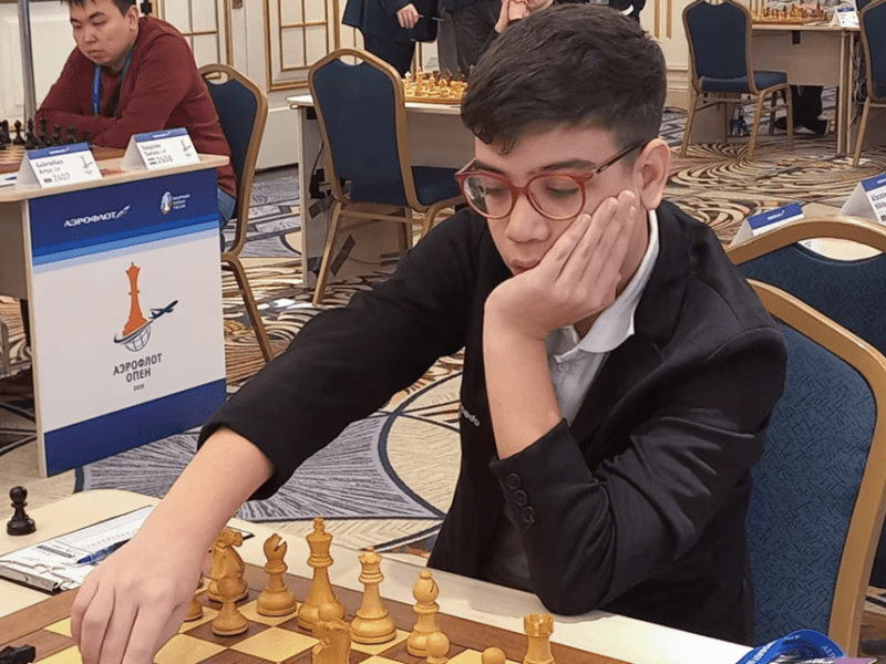 Faustino perdió su última partida en Moscú y no pudo lograr el récord de ser el Gran Maestro más&nbsp;joven