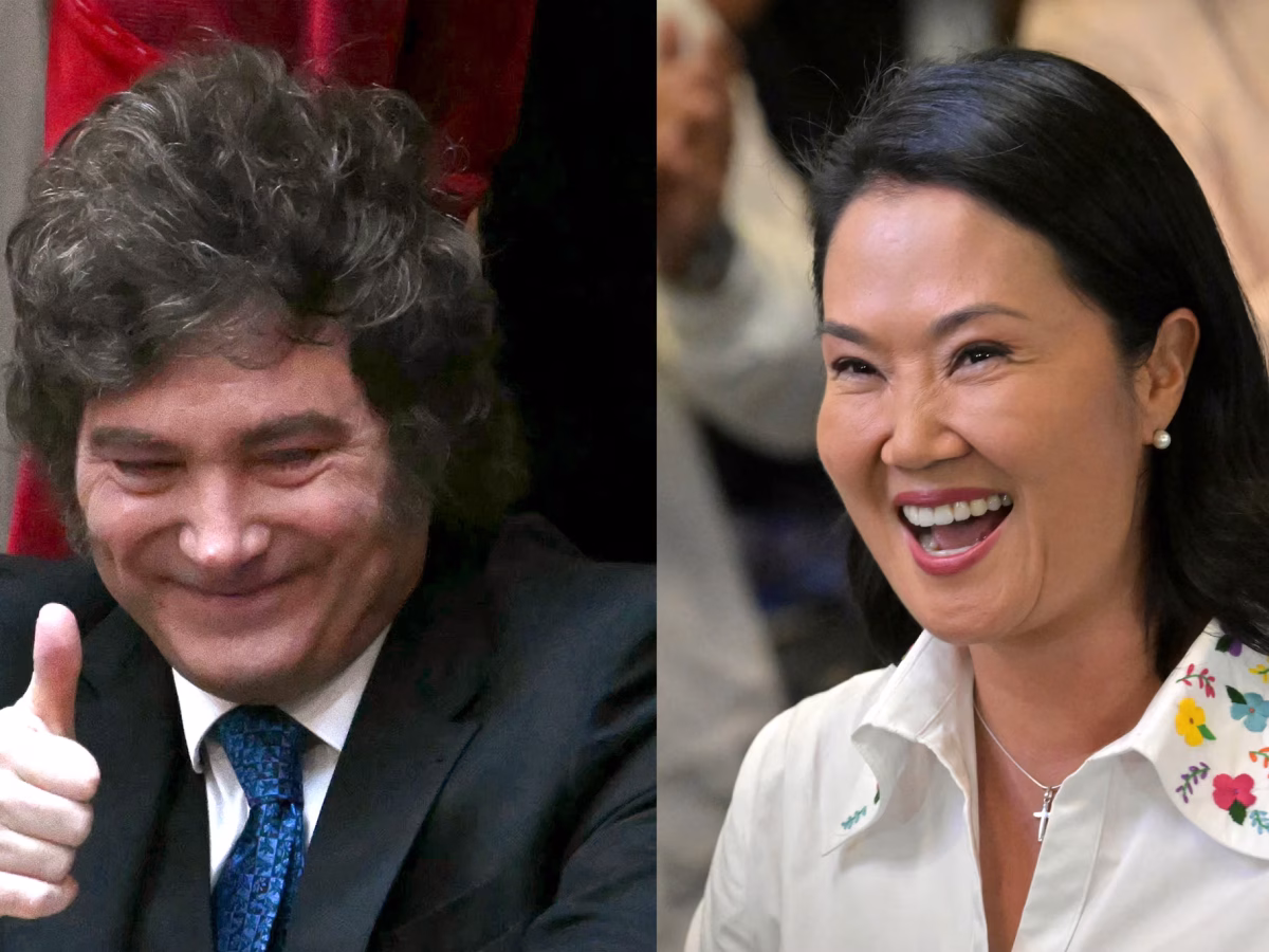 Milei felicitó a Keiko Fujimori y analiza viajar a su asunción para impulsar una nueva etapa en la relación con Perú