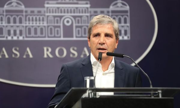 Caputo diseña un escudo de US$100.000 millones para frenar corridas cambiarias antes de las elecciones